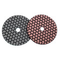 dry polishing pad 4 inch Sharp type diamond polishing pads/dry flexible polishing pad For Granite Marble Sanding Disc